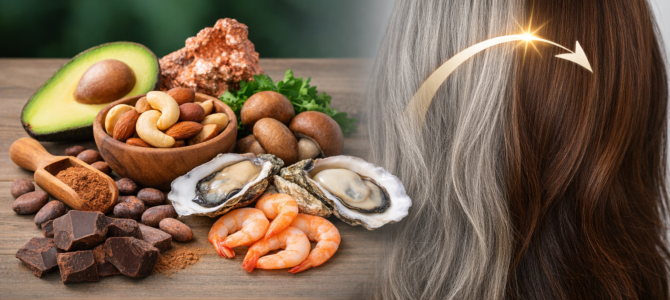 ¡El mineral que te falta para hacer desaparecer las canas!