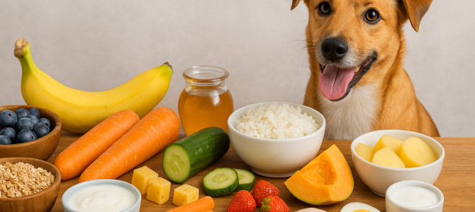 ¡15 ALIMENTOS de tu mesa que DEBES dar a tu perro!