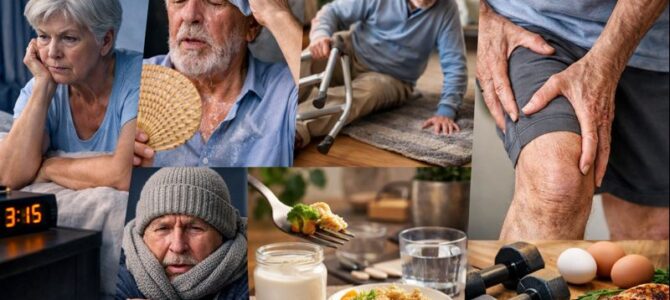 Cambios comunes que pueden aparecer después de los 75 años y cómo afrontarlos de forma saludable.