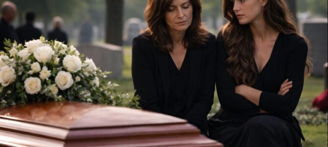 En el funeral de mi esposo, mi hija dijo algo que me dejó en silencio… y una semana después tomé una decisión que lo cambió todo En el funeral de mi esposo, mi hija dijo algo que me dejó en silencio… y una semana después tomé una decisión que lo cambió todo