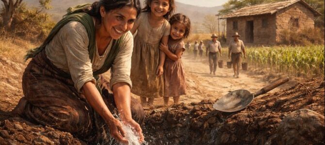 Todo el mundo se rió cuando la viuda compró la tierra que nadie quería. Pero cuando empezó a cavar para plantar maíz, descubrió algo que cambiaría todo. Todo el mundo se rió cuando la viuda compró la tierra que nadie quería. Pero cuando empezó a cavar para plantar maíz, descubrió algo que cambiaría todo.