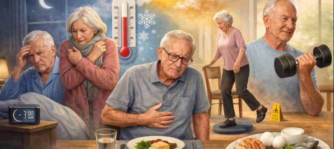 Cambios frecuentes que pueden aparecer después de los 70 años y por qué es importante conocerlos a tiempo