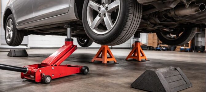 Errores comunes al levantar un auto y cómo hacerlo de forma segura