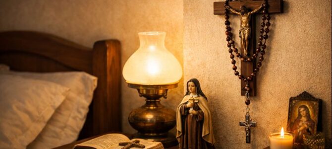 Santa Teresa revela dónde colocar tu rosario en el hogar para fortalecer la fe y atraer paz espiritual