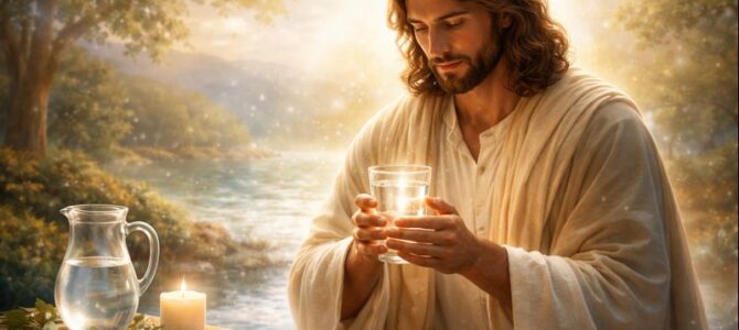 Las 2 Palabras Sagradas Que Jesús Usaba Para Convertir El Agua En Medicina Espiritual.