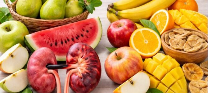 3 frutas que conviene moderar y 3 recomendadas para cuidar la salud de los riñones.