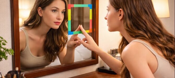 La prueba sencilla para detectar un espejo falso o de doble cara en hoteles.