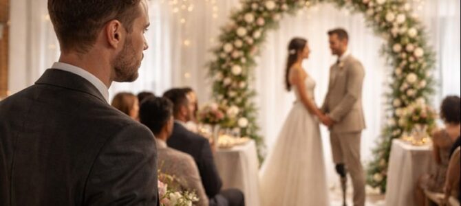 Fui a burlarme de la boda de mi ex… pero al ver al novio entendí una verdad que me hizo llorar Fui a burlarme de la boda de mi ex… pero al ver al novio entendí una verdad que me hizo llorar