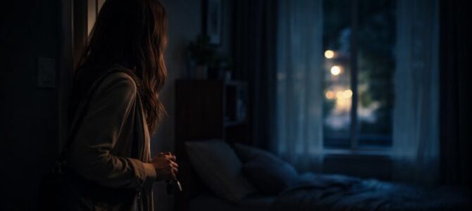 Por esta razón, las mujeres que viven solas deberían esperar antes de encender las luces al llegar a casa