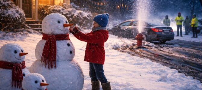 Mi hijo construía muñecos de nieve y el vecino los destruía… hasta que una noche le dio una lección inolvidable Mi hijo construía muñecos de nieve y el vecino los destruía… hasta que una noche le dio una lección inolvidable