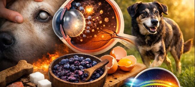 Ojos nublados en perros: cuidados básicos y hábitos que ayudan a proteger su visión.