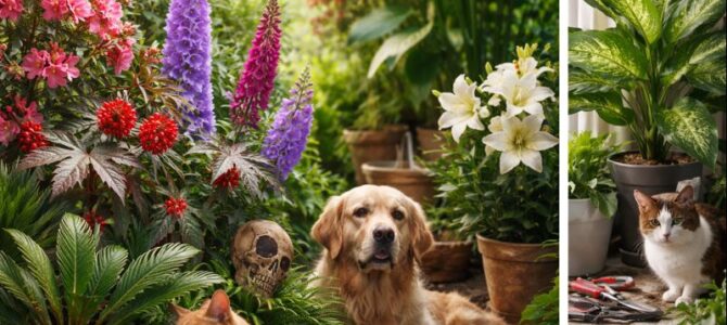 Plantas potencialmente tóxicas que se venden en viveros y conviene conocer.