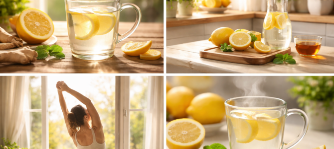 ¿Que pasaría si tomaras agua tibia con limón todos los días?
