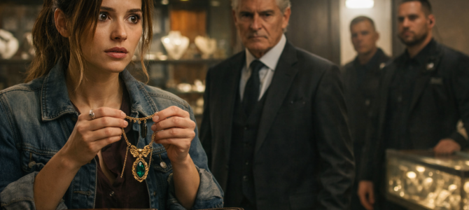 Tras el divorcio intenté vender el viejo collar de mi madre… y el joyero se quedó pálido al verlo