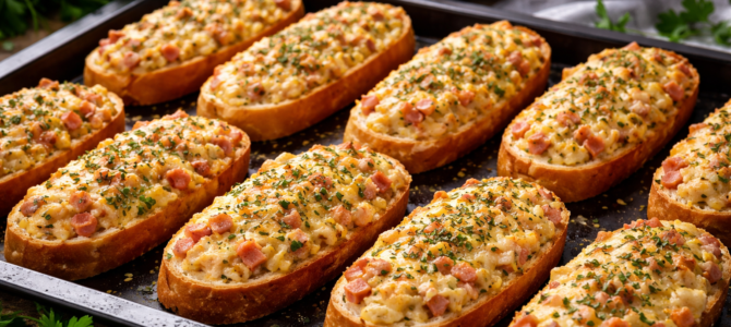¡Desayuno en 5 minutos! Sándwiches calientes. ¡Sencillos pero deliciosos!