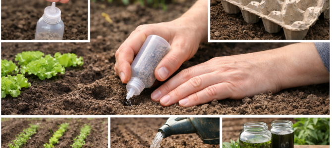 Antes de plantar semillas pequeñas como zanahorias o perejil, mira este truco para sembrarlas con mayor facilidad.