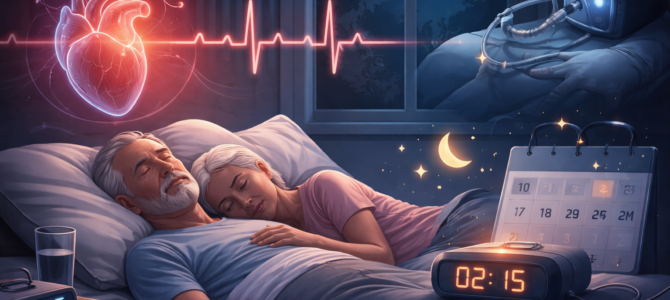 3 errores al dormir que pueden afectar la salud del corazón después de los 60.
