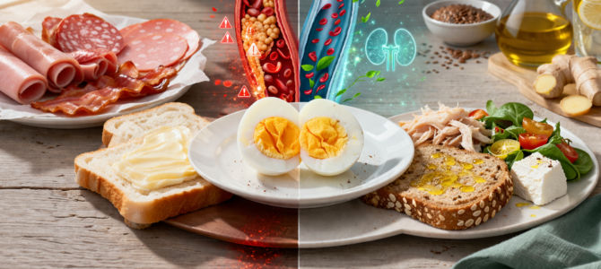 Algunas combinaciones con huevos cocidos que conviene evitar para cuidar la salud cardiovascular y renal. Algunas combinaciones con huevos cocidos que conviene evitar para cuidar la salud cardiovascular y renal.
