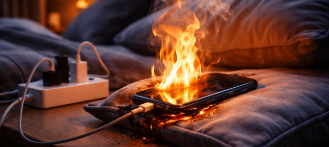 ¡Cuidado! Este objeto que todos guardan en casa puede provocar un incendio mientras duermes.