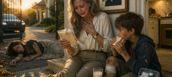 Señora, ¿tiene esto? —preguntó un niño al aparecer en el patio… pero lo que pasó después dejó a todos sin palabras. Señora, ¿tiene esto? —preguntó un niño al aparecer en el patio… pero lo que pasó después dejó a todos sin palabras.