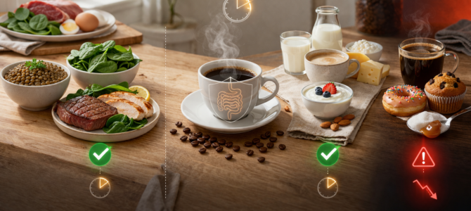 Evita combinar el café con estos 3 alimentos para mantener una dieta equilibrada. Evita combinar el café con estos 3 alimentos para mantener una dieta equilibrada.