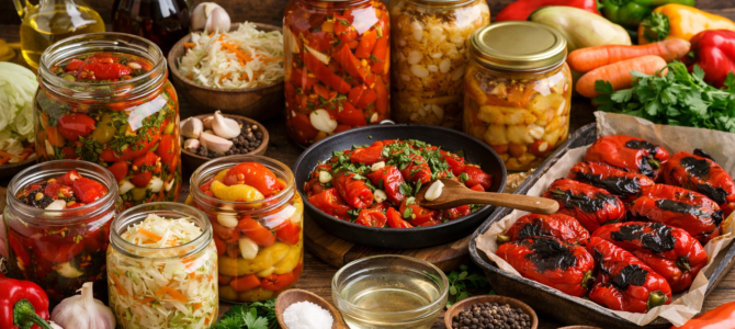 Cómo conservar pimientos en frascos con un método tradicional y práctico. Cómo conservar pimientos en frascos con un método tradicional y práctico.