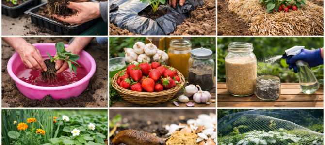 7 pasos para cultivar fresas y obtener una cosecha abundante y dulce.