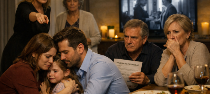 Durante la cena, una acusación inesperada desató un momento que cambió todo para la familia