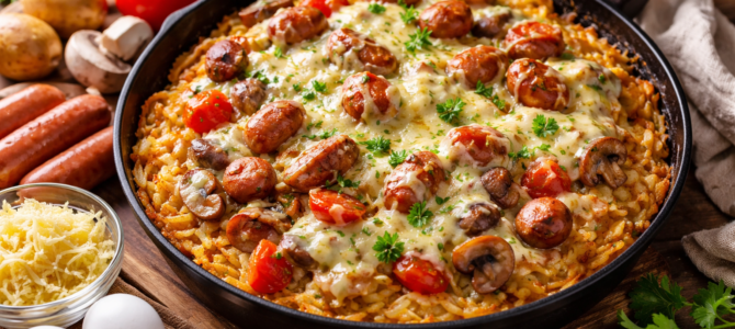 Patatas fritas al estilo del norte de Italia: receta sencilla para una cena rápida.