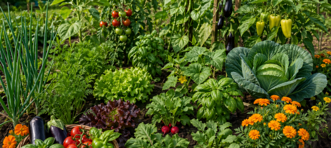 15 combinaciones de verduras que conviene sembrar juntas para ayudar a protegerlas de plagas.