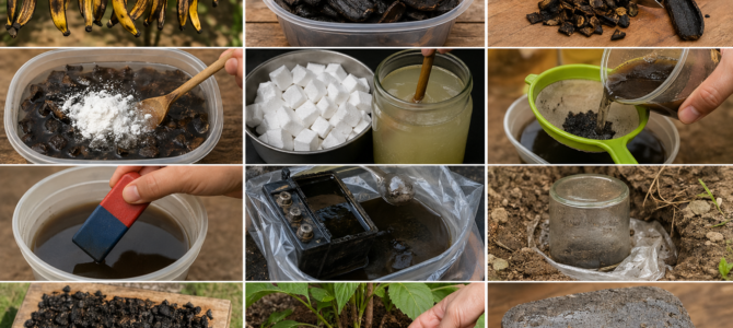 Cómo aprovechar las cáscaras de plátano secas como recurso útil para el hogar y el jardín.