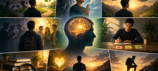 7 pasos para desarrollar hábitos mentales positivos y mejorar tu enfoque personal.