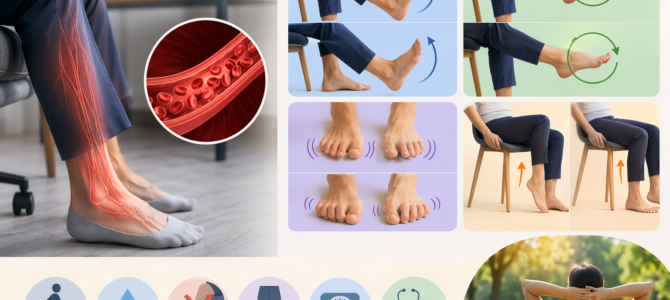 Mala circulación en las piernas: 4 ejercicios sencillos para hacer sentado, explicados por un especialista.