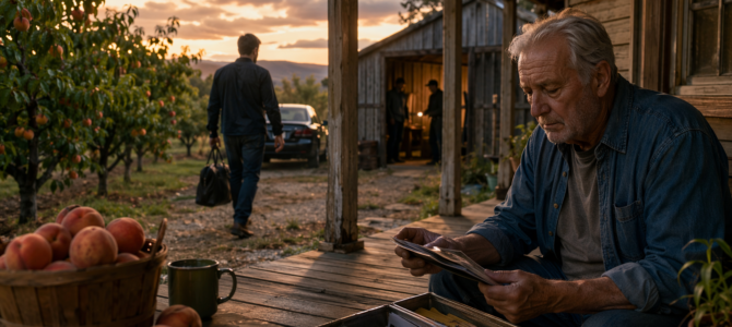 El anciano al que ayudé con sus compras me advirtió: “Después de que tu hijo se vaya esta noche, no hagas…”