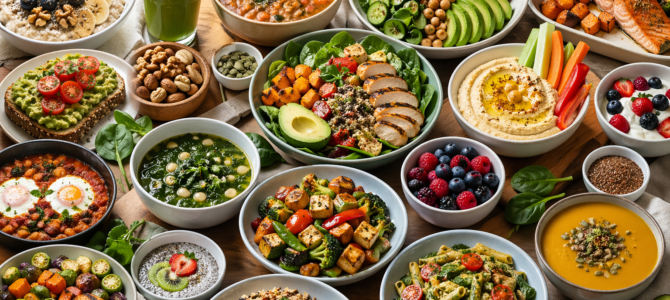 20 recetas nutritivas que pueden complementar una alimentación equilibrada de forma natural.