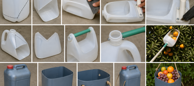Cómo reutilizar envases de plástico con ideas prácticas para el hogar.
