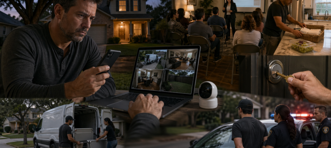 La asociación vecinal me escribió por extraños en mi casa… pero paso 22 días al mes fuera por trabajo.