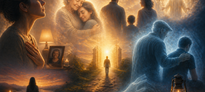 Medium afirma: los seres queridos siguen presentes y el amor trasciende la muerte.
