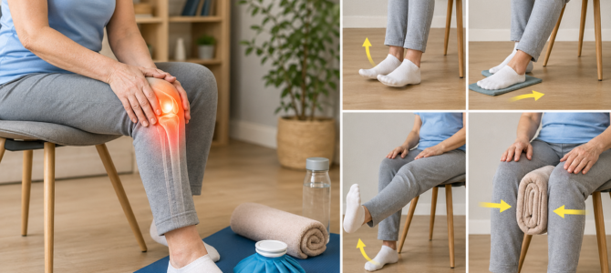 El mejor ejercicio sentado para fortalecer la rodilla y aliviar molestias de forma segura.