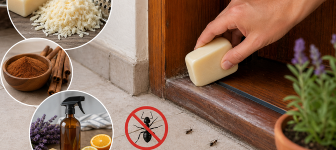 Simplemente coloca jabón en la puerta y resuelve este problema común de forma rápida.