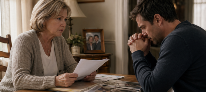 Mi hijo no me llamó en mi cumpleaños, pero apareció la semana siguiente para pedirme que le firmara mi casa.