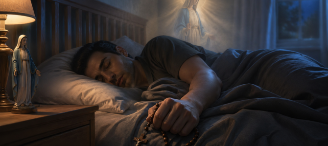 Lo que se dice sobre dormir con el rosario en la mano según enseñanzas atribuidas al Padre Pío.