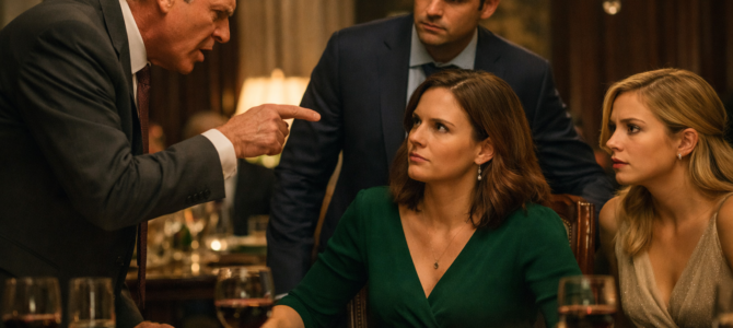 En una cena familiar llena de tensión, un comentario inesperado dejó a todos sin palabras y cambió el rumbo de la noche