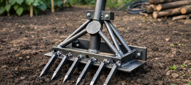 Herramienta agrícola práctica para el hogar que facilita el trabajo en el cultivo. Herramienta agrícola práctica para el hogar que facilita el trabajo en el cultivo.