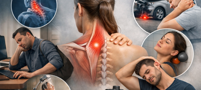 Dolor de cuello y omóplato: causas comunes y formas seguras de aliviarlo.