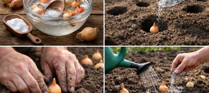 Consejo de jardinería para cultivar cebollas y obtener una cosecha abundante. Consejo de jardinería para cultivar cebollas y obtener una cosecha abundante.