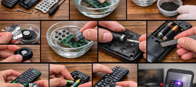 Cómo solucionar problemas comunes del control remoto del televisor de forma sencilla en casa.