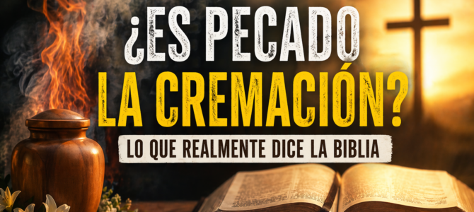 ¿Es pecado la cremación? Lo que realmente dice la Biblia (y casi nadie explica)
