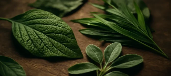 Beneficios tradicionales de algunas hojas para el bienestar y la energía diaria Beneficios tradicionales de algunas hojas para el bienestar y la energía diaria