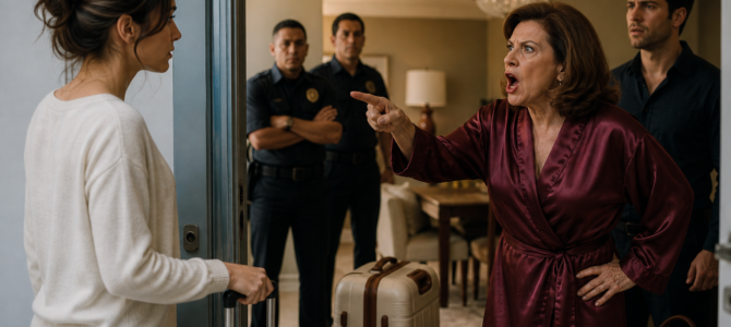 Mi suegra intentó echarme de mi propio hogar… pero lo que hice después dejó a todos en shock